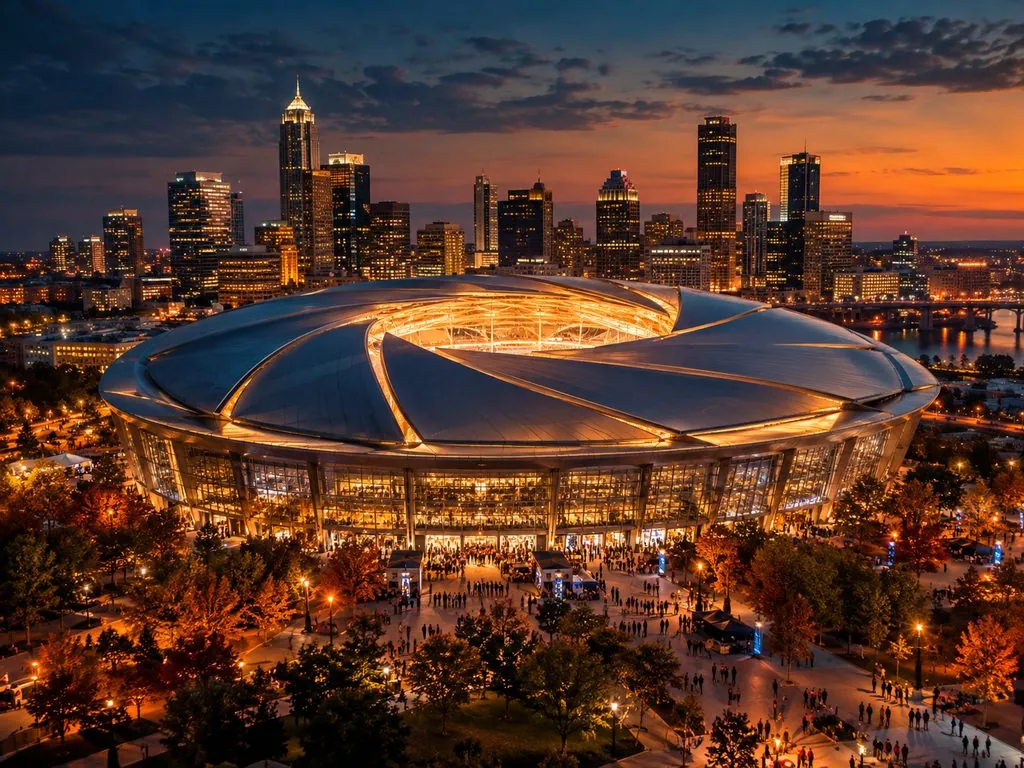 Ed Sheeran concert at Mercedes-Benz Stadium