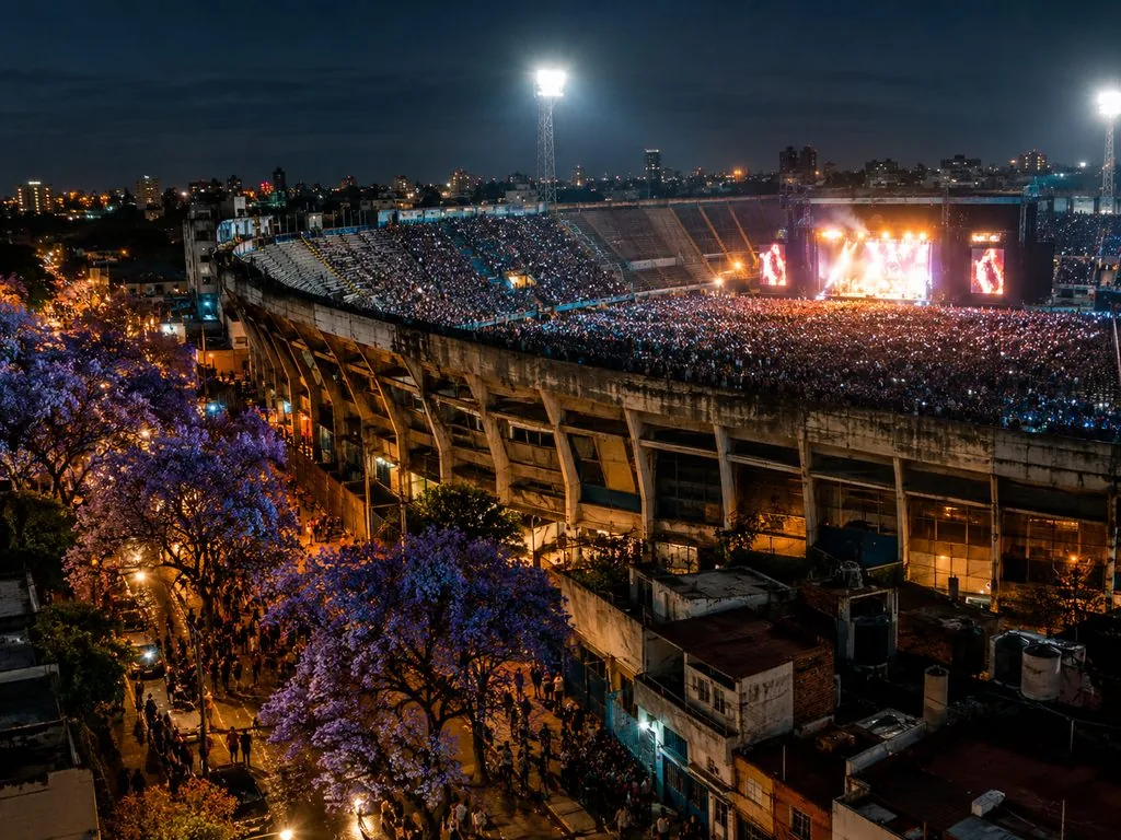 Ed Sheeran concert at Estadio Tom&aacute;s A. Duc&oacute; (Hurac&aacute;n)